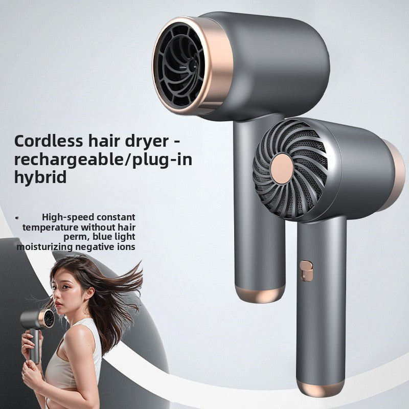 Cordless hair dryer
