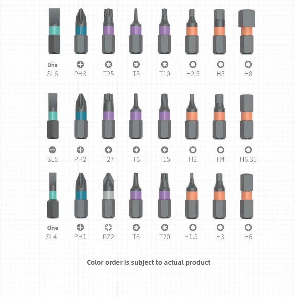 24-in-1 Magnetic Ratchet Screwdriver Set