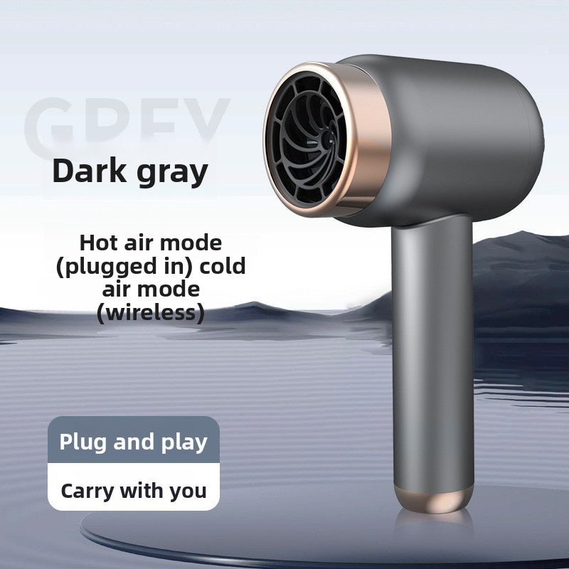 Cordless hair dryer