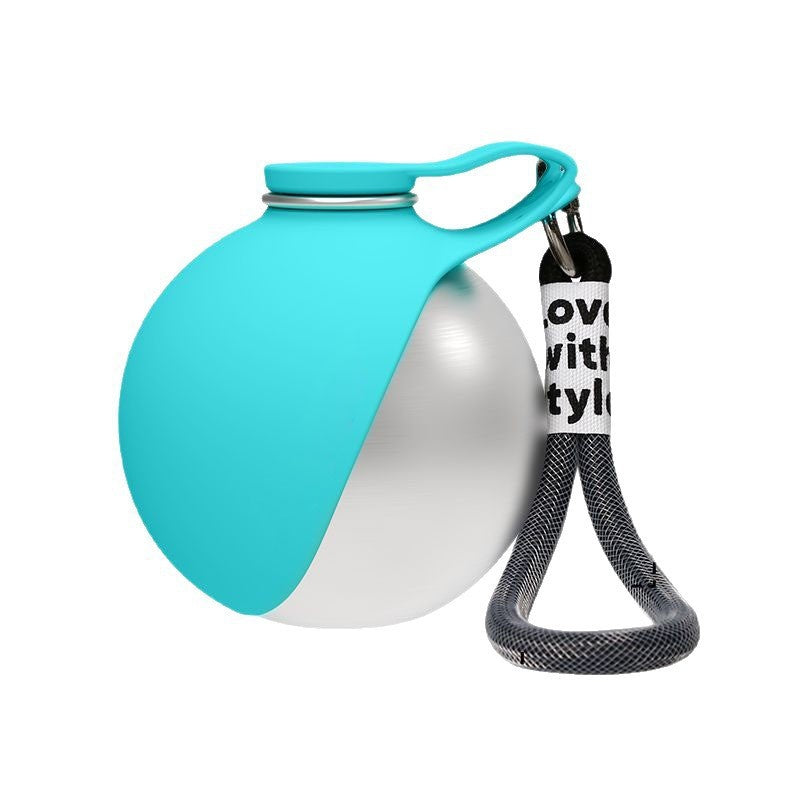 Foldable Stainless Steel Pet Travel Water Bottle