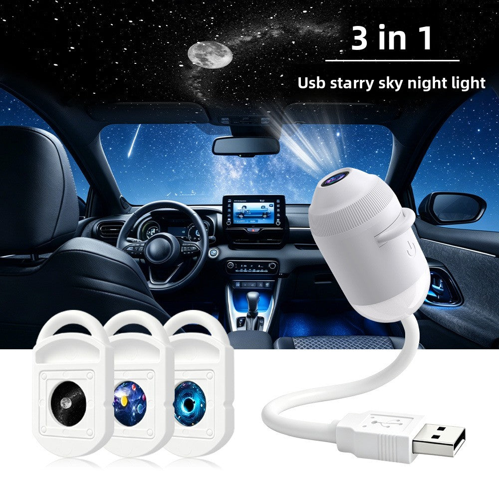 Mini Galaxy Projector for Bedroom and Car