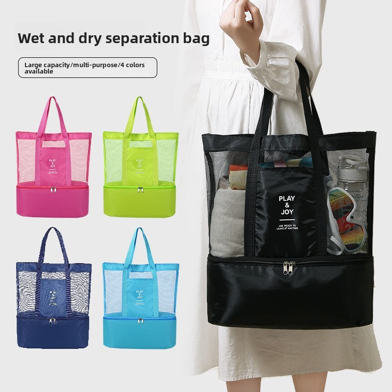 Waterproof Swimming Sports Bag with Wet-Dry Separation