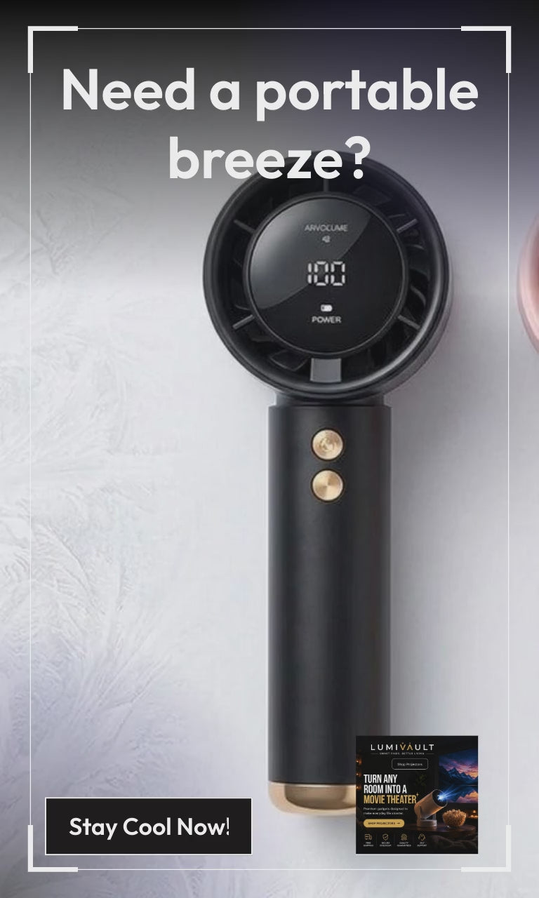 Mini Portable Fan - Stay Cool Anywhere!